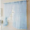 Pair of Blue Window Curtains