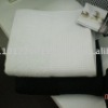 Pakistan 100% Cotton Bleached Pattern Woven Quick-Dry White Institutional Hotel Bath Towel