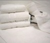 Pakistan Cheap White Rectangle Durable Cotton Hotel Unique Bath Towels