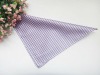 Pale purple beautiful 100% Woven drawing Handkerchief