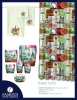 Paris Cafe printed fabric shower curtain