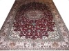 Persian carpet ,handknotted silk carpet and silk rug