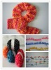 Pig-tail fancy yarn for knitting weaving