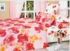 Pigment printing fabric/100% cotton 40*40/128*68/235cm pigment printing bedding set fabric