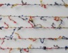 Pigtail yarn--multicolor 100%polyester