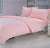 Pink Color Bed Linen for Hotel