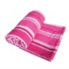 Pink Colour Polar Fleece Blanket For Girls