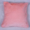 Pink Cushion Cut Design Fur Fake Fur Fabric