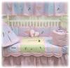 Pink Garden Baby Bedding Set