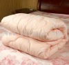 Pink Jacquard Super Softness Bamboo Quilt