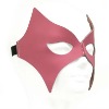 Pink Leather Bat Mask