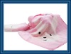 Pink Microfiber Embroidery towel