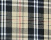 Plaid Check Textile Fabric