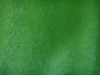 Plain Dyed Green Long Hair Flock Sofa Fabric