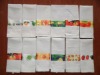 Plain Printed Waffle kitchen towel stock