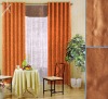 Plain Taffeta Curtain Wuth Elelets