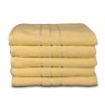 Plain color bamboo bath towel