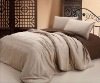 Plain color cotton bedding set