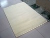 Plain color wool carpet rug