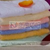 Plain colour printed bath towel
