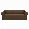 Plain dyed cotton sofa cover-28