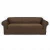 Plain dyed cotton sofa cover-28
