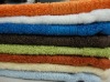 Plain dyed cotton terry dobby towels