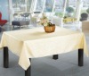 Plain dyed polyester home Table cloth