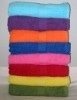 Plain dyed towels in solid colors