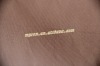 Plain peach skin(Dark brown) -- Grey Fabric