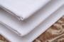 Plain white bed sheets, fitted bed sheets, double size plain bed sheets