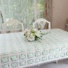 Plastic Waterproof PVC Lace Tablecloths