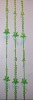 Plastic bead curtain