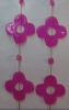 Plastic bead curtain