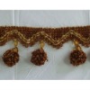 Plastic beaded curtain trimming, tassel fringe