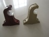 Plastic curtain bracket