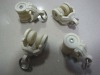 Plastic curtain rail accessories