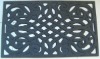 Plastic door mats rubber door mat