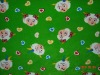 Pleasant goat  printed fleece fabric