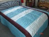 Pleated comforter bedding set