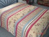 Pleated comforter bedding set