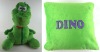 Plush Dinosaur Transforming Cushion