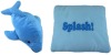 Plush Dolphin Transforming Cushion