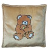Plush Pillow With Teddy Bear