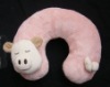 Plush U shape pillow ,Neck pillow