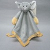 Plush elephant toy with baby blankets/ baby snuggle blanket