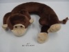 Plush monkey animal neck pillow / car neck pillow