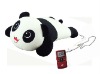 Plush panda-shape mp3 music pillow