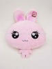 Plush rabbit animal cushion