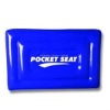 Pocket Seat Inflatable Stadium padded Seat Cushion 9x13 Blue